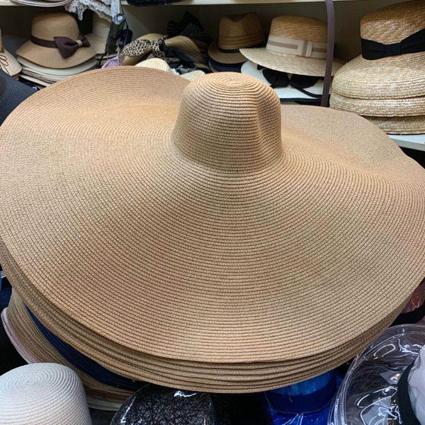 wide brim hats super bigger straw for women foldable paper beach hat summer sun uv vintage stage cap drop wholesale, Blue;gray
wide brim hats super bigger straw for women foldable paper beach hat summer sun uv vintage stage cap drop wholesale, Blue;gray