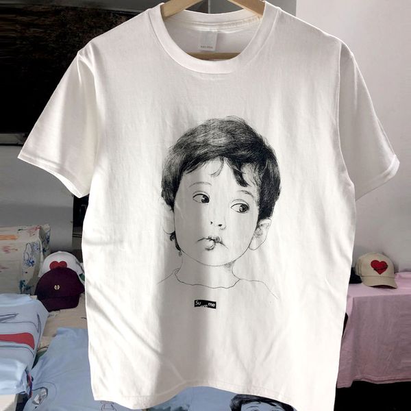 2020 short-sleeved men's t-shirts cotton south korean version of the loose trend of students and teenagers large size men's wear w, White
2020 short-sleeved men's t-shirts cotton south korean version of the loose trend of students and teenagers large size men's wear w, White