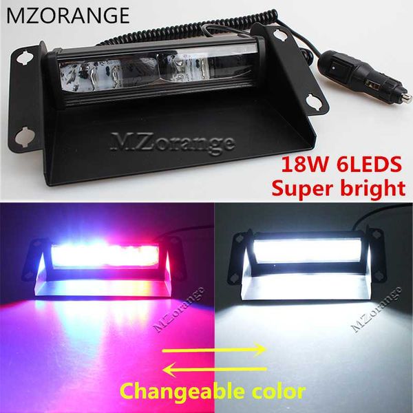 flashing light white amber changeable lights emergency lamp 6led 12v/24v led car strobe flash light
flashing light white amber changeable lights emergency lamp 6led 12v/24v led car strobe flash light