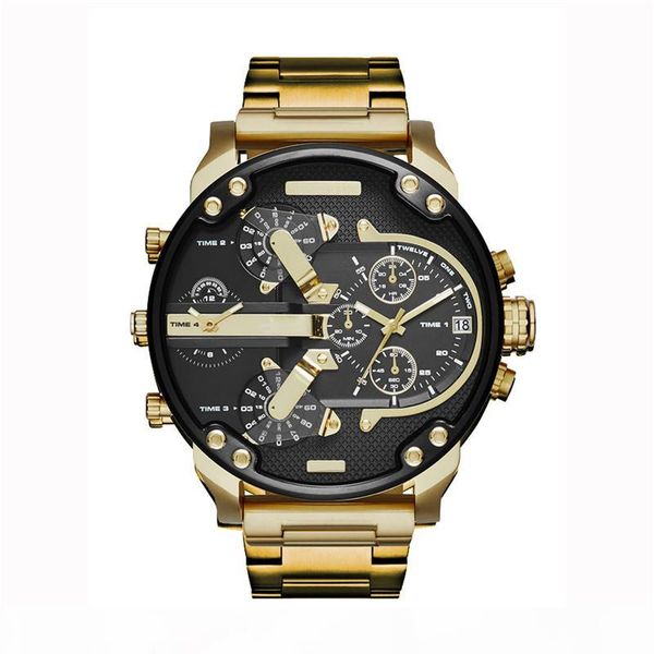 dz 7333 luxury dz watch for man big dial military wristwatch 2 time zone men sports watch fashion dress watches casual quartz watch reloj, Slivery;brown
dz 7333 luxury dz watch for man big dial military wristwatch 2 time zone men sports watch fashion dress watches casual quartz watch reloj, Slivery;brown