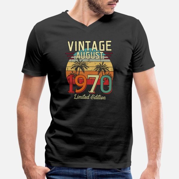 vintage august 1970 limited edition t shirt men customized tee shirt size s-3xl original loose humor summer style pictures shirt, White;black
vintage august 1970 limited edition t shirt men customized tee shirt size s-3xl original loose humor summer style pictures shirt, White;black