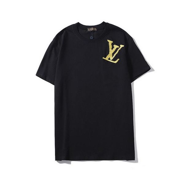 men's women designer t-shirts short sleeve cotton blend for summer brand fashion t-shirt with brand letter embroidery 2 colors wholesal, White;black
men's women designer t-shirts short sleeve cotton blend for summer brand fashion t-shirt with brand letter embroidery 2 colors wholesal, White;black