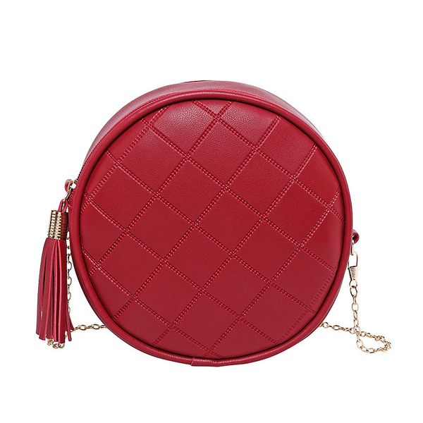 2020 summer women small round bag fashion shoulder bag versatile casual crossbody messager large capacity zipper tassel
2020 summer women small round bag fashion shoulder bag versatile casual crossbody messager large capacity zipper tassel
