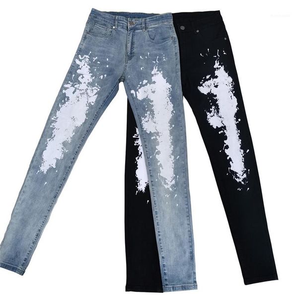 джинсы мода тонкий ripped zipper skinney мужские брюки карандаш для печати casual мужчины одежда mens designer hole, Blue
джинсы мода тонкий ripped zipper skinney мужские брюки карандаш для печати casual мужчины одежда mens designer hole, Blue