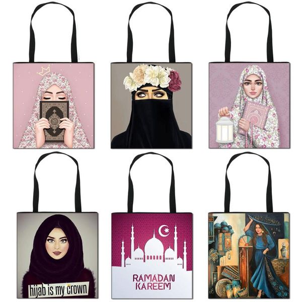 hijab face muslim casual totes islamic gril women canvas shoulder bag ladies shopping bags cute female handbag travel bags
hijab face muslim casual totes islamic gril women canvas shoulder bag ladies shopping bags cute female handbag travel bags