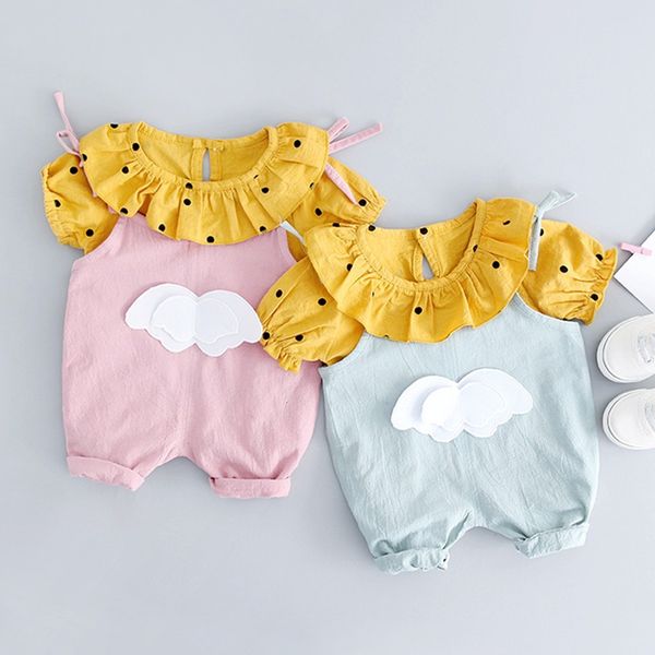 new arrival toddler kid baby girls ruffles dot tee overall shorts pants outfits set z0128, White
new arrival toddler kid baby girls ruffles dot tee overall shorts pants outfits set z0128, White