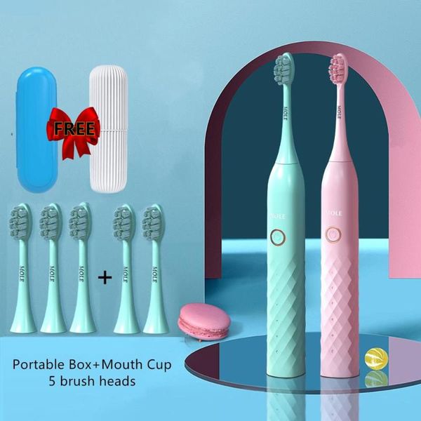 electric toothbrush young couple pink&green rechargeable 5 mode timer toothbrush ipx7 waterproof automatic ultrasonic brush
electric toothbrush young couple pink&green rechargeable 5 mode timer toothbrush ipx7 waterproof automatic ultrasonic brush