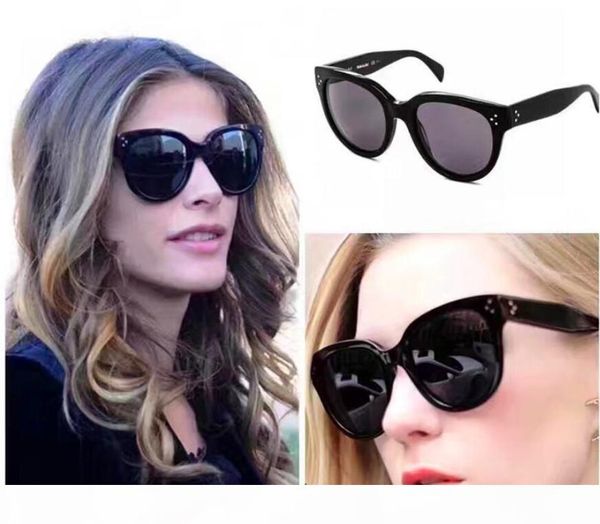 fashion french designer sunglasses for women ce 41755 classic black full frame sheet frame coated reflective polarized glasses, White;black
fashion french designer sunglasses for women ce 41755 classic black full frame sheet frame coated reflective polarized glasses, White;black