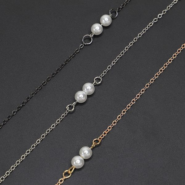 metal eyeglass reading glasses chain imitation pearl beads charm sunglasses eyewear chains neck cord strap rope, Silver
metal eyeglass reading glasses chain imitation pearl beads charm sunglasses eyewear chains neck cord strap rope, Silver