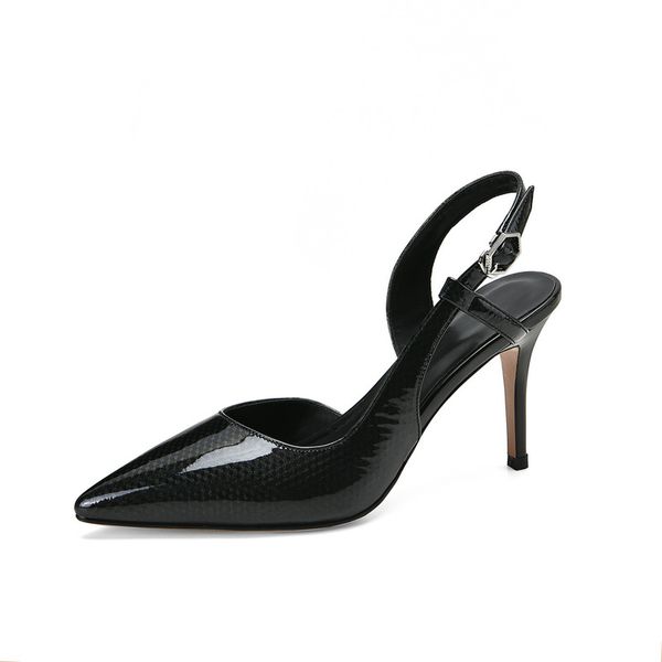 elegant fashion women sandals ladies shoes high heels pumps genuine leather sandals party summer shoes woman, Black
elegant fashion women sandals ladies shoes high heels pumps genuine leather sandals party summer shoes woman, Black