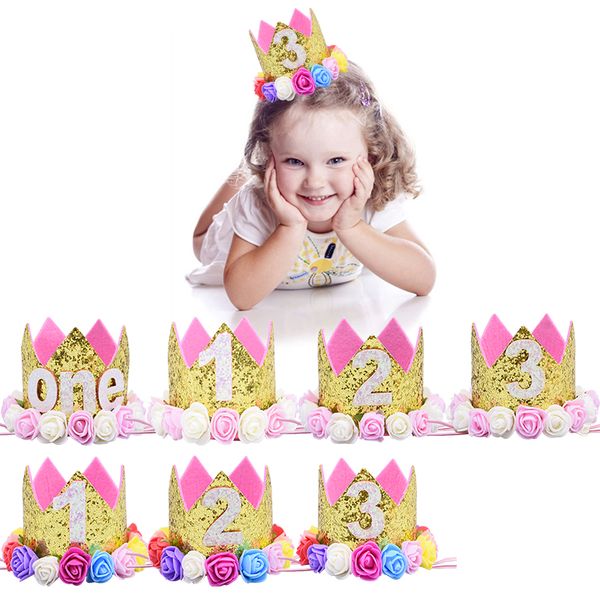 1pc baby boys girls birthday caps flower crown number birthday hat for one first 1st 2nd 3rd kids shower party decor
1pc baby boys girls birthday caps flower crown number birthday hat for one first 1st 2nd 3rd kids shower party decor