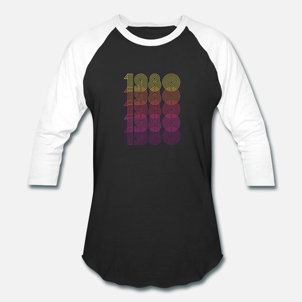 vintage year 1980 t shirt men customize cotton round collar clothing fitness funny casual spring autumn kawaii shirt, White;black
vintage year 1980 t shirt men customize cotton round collar clothing fitness funny casual spring autumn kawaii shirt, White;black