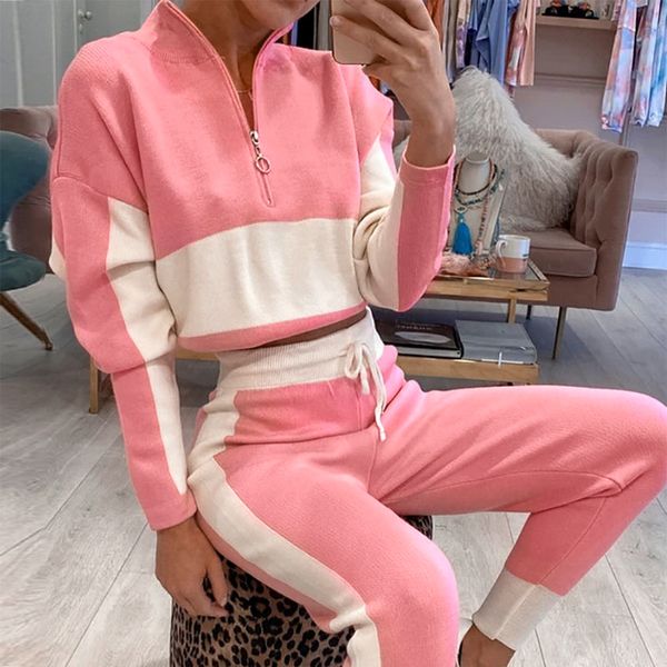 womens autumn clothing casual high collar zipper two piece set women jogging suit women's fitness sports suit outfits my1919, Gray
womens autumn clothing casual high collar zipper two piece set women jogging suit women's fitness sports suit outfits my1919, Gray