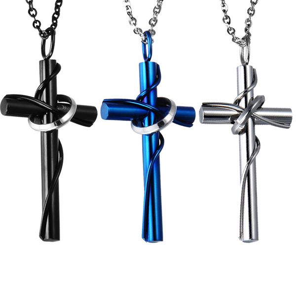 new arrival men stainless steel cross charm pendant necklace vintage prayer cross lover couple choker male fashion jewelry gift, Silver
new arrival men stainless steel cross charm pendant necklace vintage prayer cross lover couple choker male fashion jewelry gift, Silver