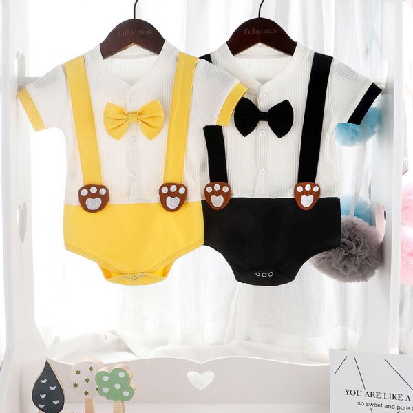 малыш мальчик джентльмен одежда outfit с коротким рукавом romper комбинезон w / tie set 0-24months, Blue
малыш мальчик джентльмен одежда outfit с коротким рукавом romper комбинезон w / tie set 0-24months, Blue