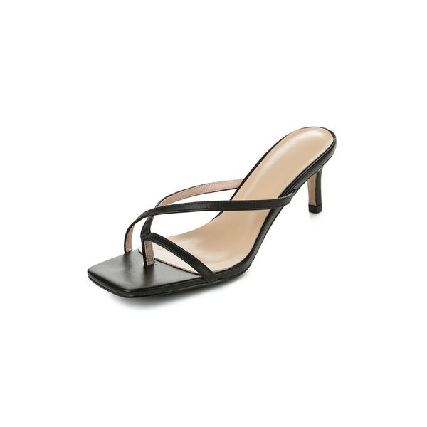 new brand design women slipper party summer flip-flops thin heel ladies shoes dress shoes slides, Black
new brand design women slipper party summer flip-flops thin heel ladies shoes dress shoes slides, Black