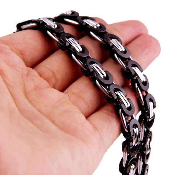 византийский стиль ожерелье дата торгового участник звено цепи choker нержавеющая сталь плоских цепи friend подарок lovers аксессуар 6/8 / 1, Silver
византийский стиль ожерелье дата торгового участник звено цепи choker нержавеющая сталь плоских цепи friend подарок lovers аксессуар 6/8 / 1, Silver