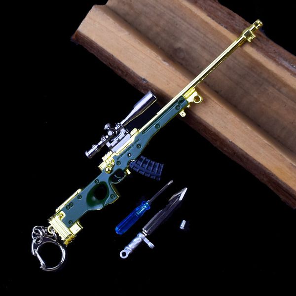 keychains pubg game key chain 98k sniper rifle alloy model ring 18cm children's toy chains, Silver
keychains pubg game key chain 98k sniper rifle alloy model ring 18cm children's toy chains, Silver