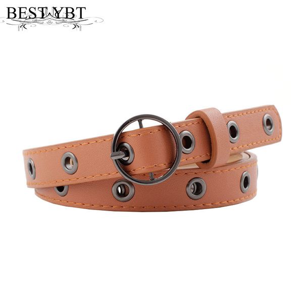 ybt women imitation lather belt alloy pin retro small round buckle belt women wild fashion thin new, Black;brown
ybt women imitation lather belt alloy pin retro small round buckle belt women wild fashion thin new, Black;brown