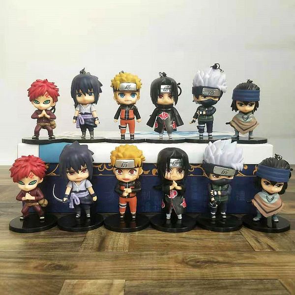 q version of naruto model doll naruto gaara uchiha itachi keychain pendant gift gift box, Silver
q version of naruto model doll naruto gaara uchiha itachi keychain pendant gift gift box, Silver