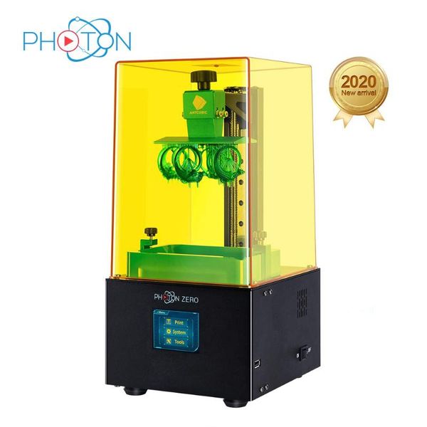 

printers pon zero 3d printer lcd resin printing assembled with 16x anti-aliasing function anycubic sla uv cooling system print diy