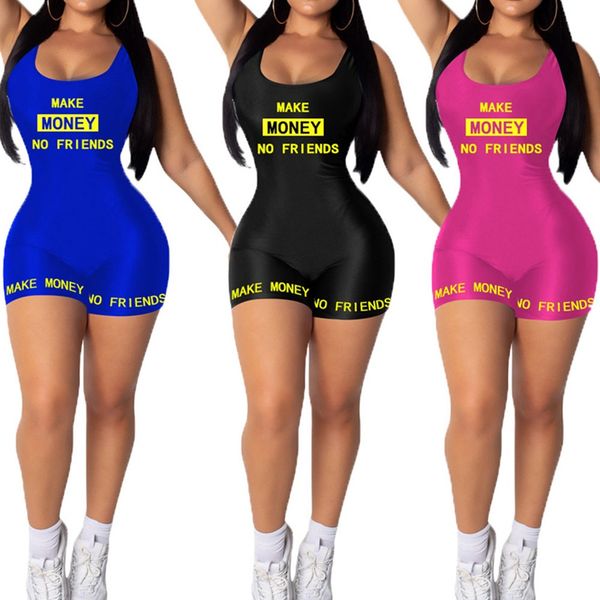 women casual sports jumpsuit summer sleeveless vest letter print bodysuits fitness fashion rompers one piece outfits, Black;white
women casual sports jumpsuit summer sleeveless vest letter print bodysuits fitness fashion rompers one piece outfits, Black;white