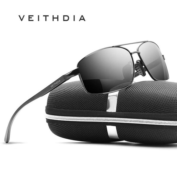 veithdia men polarized sunglasses aluminum magnesium sun glasses driving glasses rectangle shades for men oculos masculino male, White;black
veithdia men polarized sunglasses aluminum magnesium sun glasses driving glasses rectangle shades for men oculos masculino male, White;black