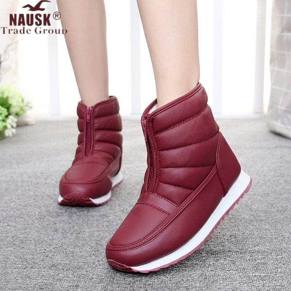 boots 2021 winter ankle women pu leather wool waterproof plush zipper warm snow thickening botas mujer invierno, Black
boots 2021 winter ankle women pu leather wool waterproof plush zipper warm snow thickening botas mujer invierno, Black