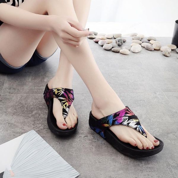 women fashion wedges slippers ladies causal beach slipper women sandals flip flops suede upper round toe sandals wedges mules, Black
women fashion wedges slippers ladies causal beach slipper women sandals flip flops suede upper round toe sandals wedges mules, Black