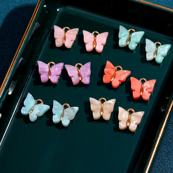 quality 10pcs/lot trendy alloy butterfly setting acrylic charm cute diy handmade jewelry for necklace bracelet earring anklet
quality 10pcs/lot trendy alloy butterfly setting acrylic charm cute diy handmade jewelry for necklace bracelet earring anklet