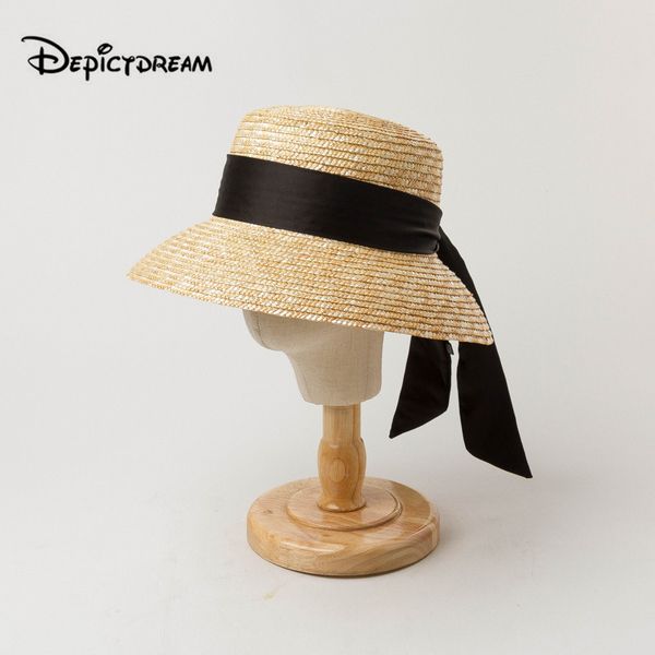 wide brim hats spring and summer bow ribbon children straw hat outdoor sun beach holiday fisherman, Blue;gray
wide brim hats spring and summer bow ribbon children straw hat outdoor sun beach holiday fisherman, Blue;gray