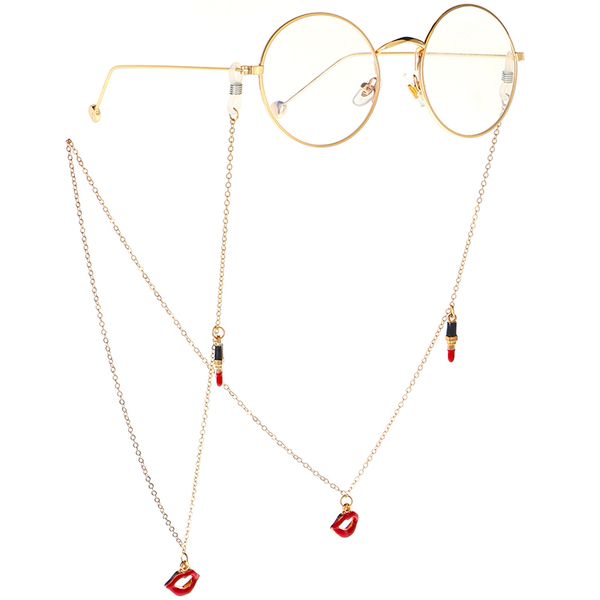 1pc reading glasses цепи губной помады губы солнцезащитные очки держатель шейный ремешок веревка ожерелье удобный eyeglass очки аксессуары, Silver
1pc reading glasses цепи губной помады губы солнцезащитные очки держатель шейный ремешок веревка ожерелье удобный eyeglass очки аксессуары, Silver