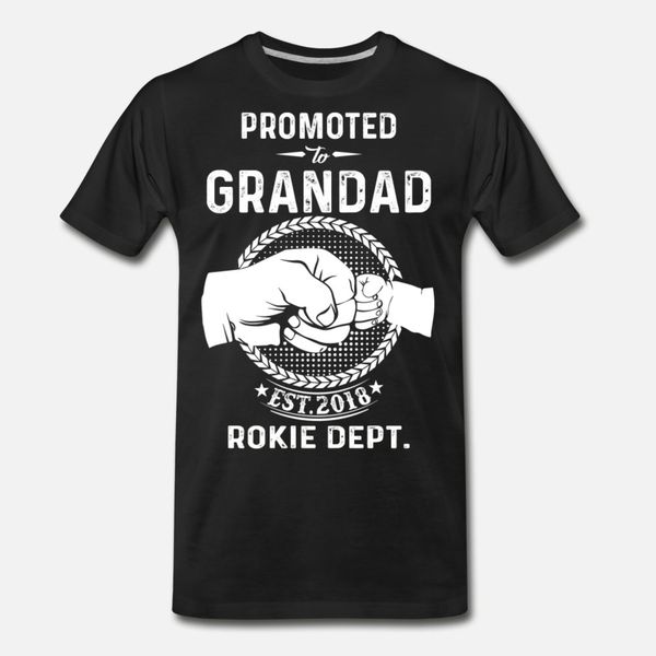 promoted to grandad 2018 rookie dept t shirt men printing tee shirt plus size 3xl novelty interesting humor summer letters shirt
promoted to grandad 2018 rookie dept t shirt men printing tee shirt plus size 3xl novelty interesting humor summer letters shirt