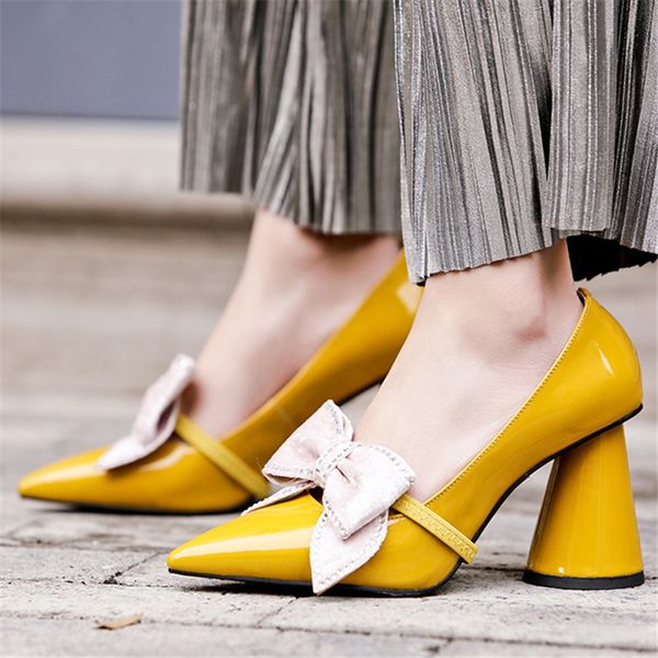 2020 women luxury design pumps white 8.5cm high heels scarpins yellow lady party wedding prom lolita spike heels shoes, Black
2020 women luxury design pumps white 8.5cm high heels scarpins yellow lady party wedding prom lolita spike heels shoes, Black