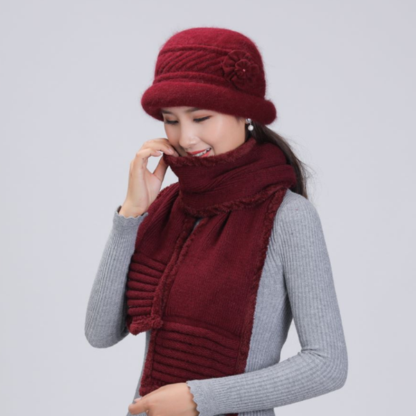 beanie/skull caps autumn women's hat scarf sets elegant fur bucket hats knitted headwear flower decoration female winter mother, Blue;gray
beanie/skull caps autumn women's hat scarf sets elegant fur bucket hats knitted headwear flower decoration female winter mother, Blue;gray