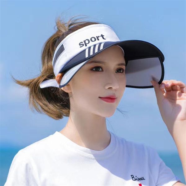 summer visor cap women retractable brim sun hat upf 50+ uv protection hats travel camping hiking fishing ess baseball caps, Blue;gray
summer visor cap women retractable brim sun hat upf 50+ uv protection hats travel camping hiking fishing ess baseball caps, Blue;gray