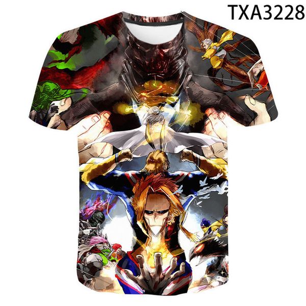 boy girl my hero academia boku no hero academia cool 3d print shirts kawaii humor aesthetic men clothing