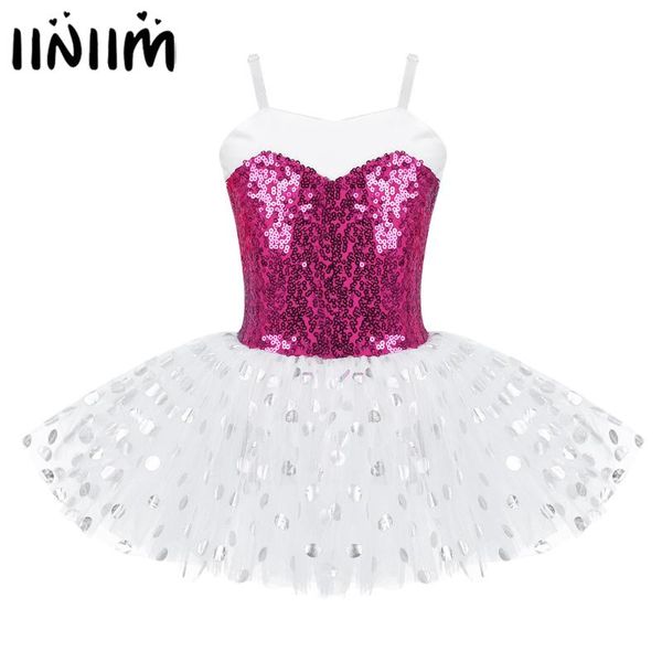 iiniim kids girl ballet dress sequins spaghetti shoulder straps ballerina dance costume gymnastics leotard mesh tulle tutu dress, Black;red
iiniim kids girl ballet dress sequins spaghetti shoulder straps ballerina dance costume gymnastics leotard mesh tulle tutu dress, Black;red