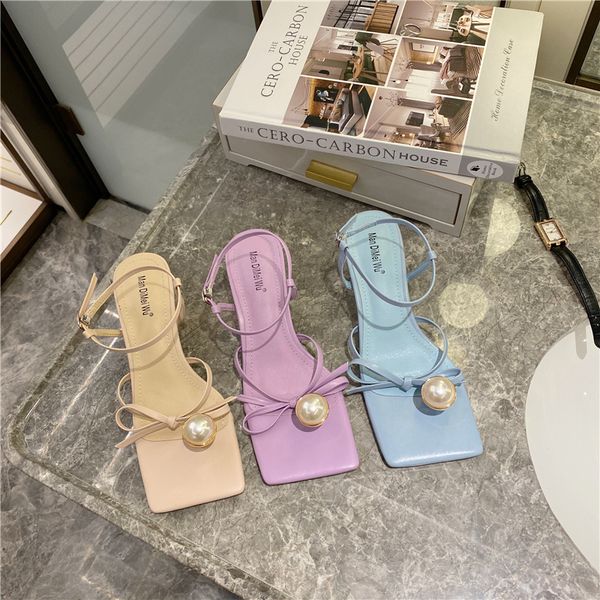 women sandals summer clip toe beach dress shoes fashion ladies pumps thin mid heels pearl design casual slides sandals size 39, Black
women sandals summer clip toe beach dress shoes fashion ladies pumps thin mid heels pearl design casual slides sandals size 39, Black