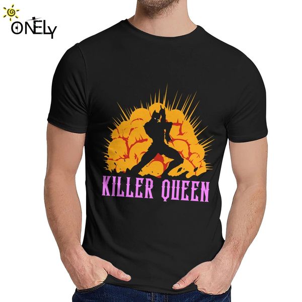 man tee shirt killer queen jojo bizarre adventure 100% хлопок графический crewneck ретро тенниска
man tee shirt killer queen jojo bizarre adventure 100% хлопок графический crewneck ретро тенниска