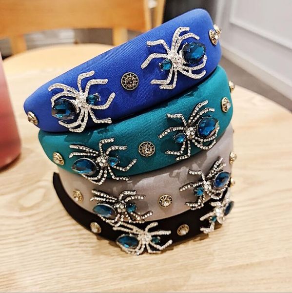 dhlretro luxury four-color spider diamond chain headband baroque style personality fashion high-end sponge headband hairpin hair accessories, Black;brown
dhlretro luxury four-color spider diamond chain headband baroque style personality fashion high-end sponge headband hairpin hair accessories, Black;brown