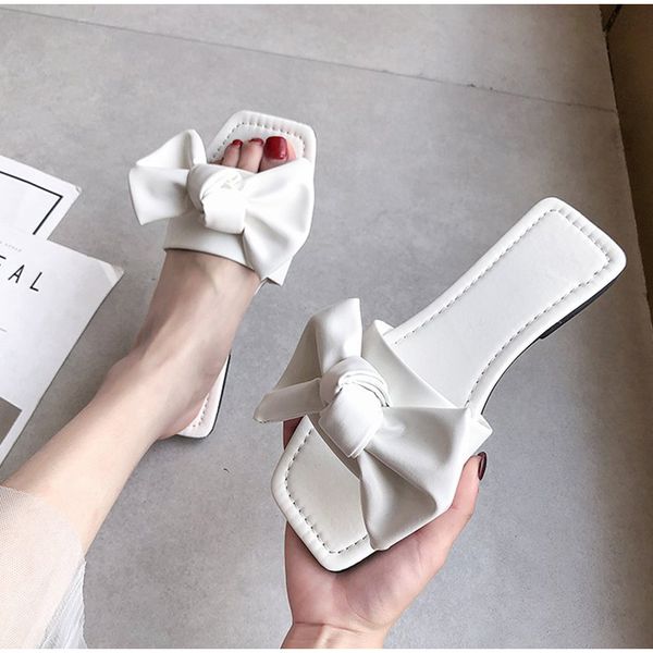 dropshipping woman open toe slippers ladies flock butterfly knot sewing flat shoes woman comfortable casual fashion slippers, Black
dropshipping woman open toe slippers ladies flock butterfly knot sewing flat shoes woman comfortable casual fashion slippers, Black