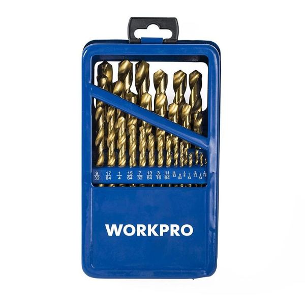 workpro 29 pc titanium drill bit multiple size drill bit set 29 in 1 case for electric
workpro 29 pc titanium drill bit multiple size drill bit set 29 in 1 case for electric
