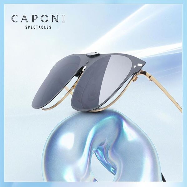 caponi sunglasses clip for glasses frame women and men 2020 new fashion polarized glasses clip male female anti uv ray cp3209, White;black
caponi sunglasses clip for glasses frame women and men 2020 new fashion polarized glasses clip male female anti uv ray cp3209, White;black