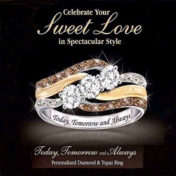 wedding rings engagement for women fashion austrlia crystal finger ring white gold&yellow gold&rose gold color jewelry gifts, Slivery;golden
wedding rings engagement for women fashion austrlia crystal finger ring white gold&yellow gold&rose gold color jewelry gifts, Slivery;golden
