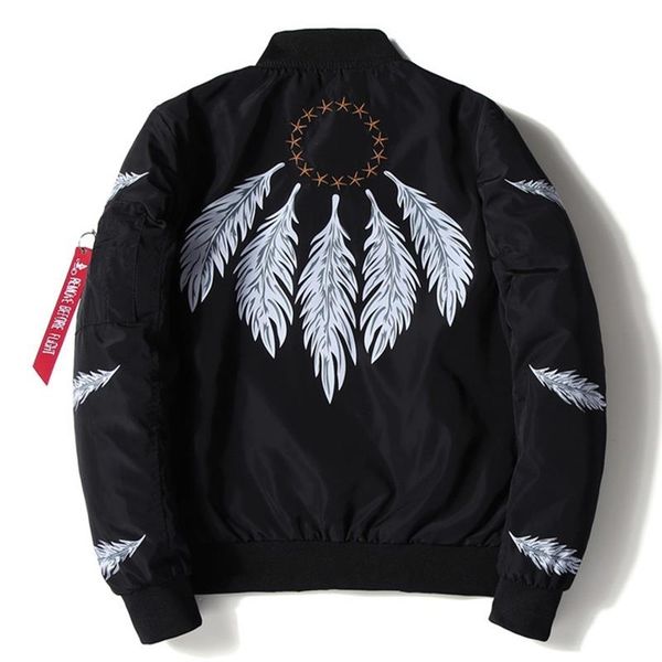 new fashion men bomber jackets casual coat streetwear mens baseball jackets spring autumn cool tracksuit male stand collar m-5xl, Black;brown
new fashion men bomber jackets casual coat streetwear mens baseball jackets spring autumn cool tracksuit male stand collar m-5xl, Black;brown