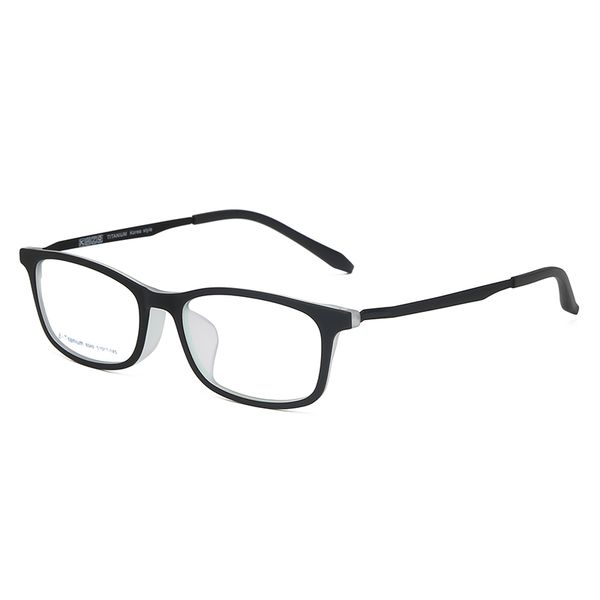 reven jate full rim flexible frame pure titanium super light temple legs prescription eyeglasses frame optical glasses fm8349, Black
reven jate full rim flexible frame pure titanium super light temple legs prescription eyeglasses frame optical glasses fm8349, Black