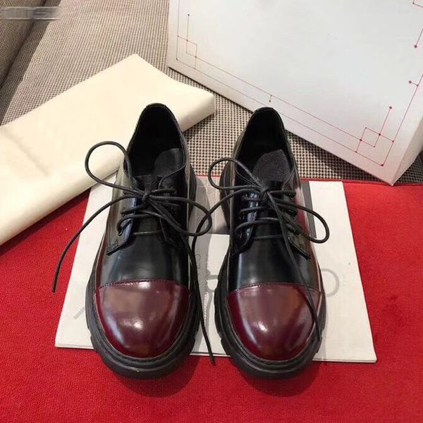 ladies shoes mixed colors leather shoes lace-up zapatos de mujer autumn casual chaussures femme the new round toe scarpe donn, Black
ladies shoes mixed colors leather shoes lace-up zapatos de mujer autumn casual chaussures femme the new round toe scarpe donn, Black