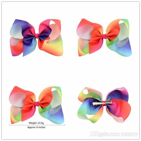 girls gradient rainbow bow clips kids large bubble flower barrette ribbon bowknot hairpin hair boutique bows children hair accessory, Slivery;white
girls gradient rainbow bow clips kids large bubble flower barrette ribbon bowknot hairpin hair boutique bows children hair accessory, Slivery;white