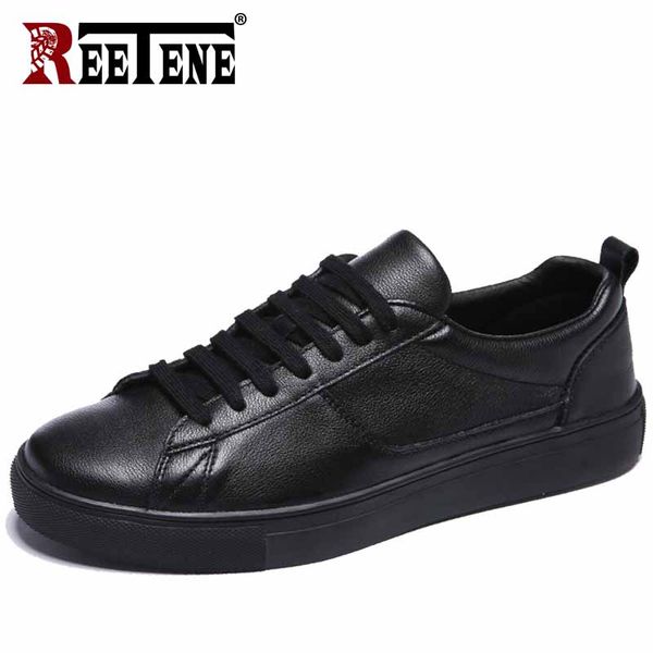 reetene leather men's sneakers solid lace-up casual male shoes white men's shoes black soft comfort footwear ing
reetene leather men's sneakers solid lace-up casual male shoes white men's shoes black soft comfort footwear ing